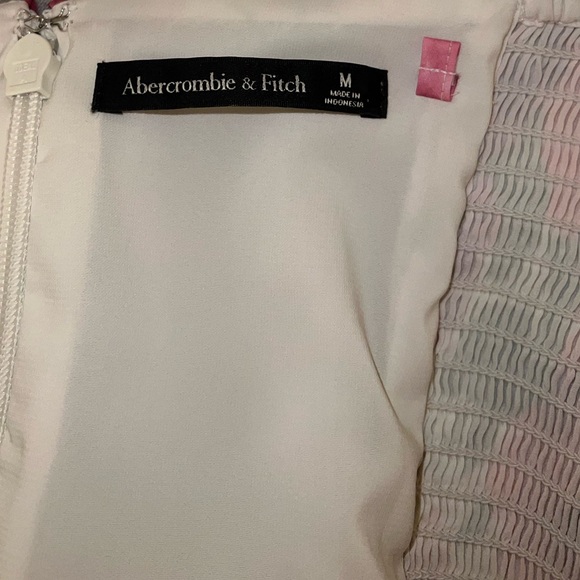 Abercrombie & Fitch Organza Tiered Strapless Mini Dress - Picture 5 of 5